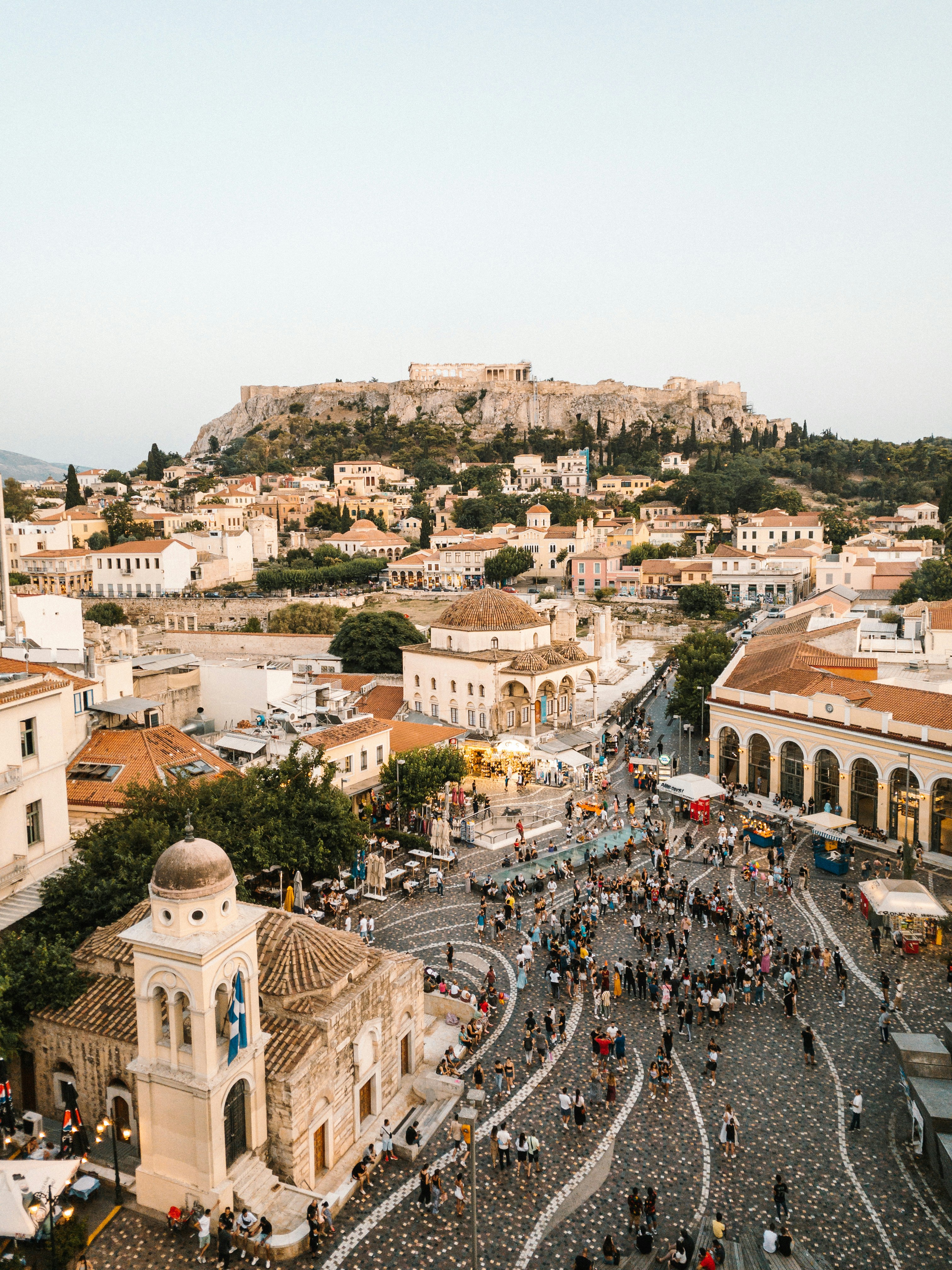Athens cityscape with Acropolis
